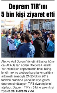 Çanakkale AFAD