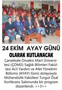 Çanakkale AFAD
